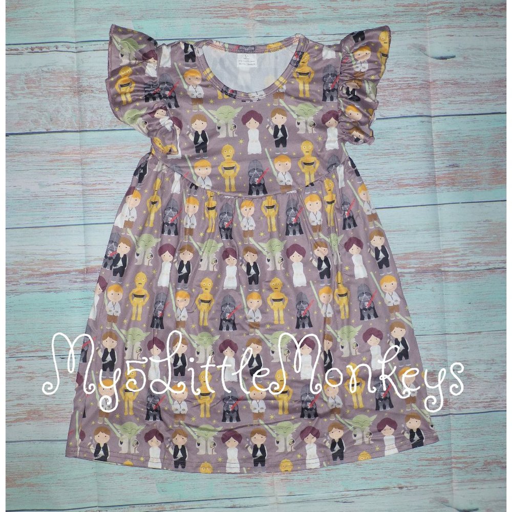Boutique Girls Star Wars Sleeveless Dress